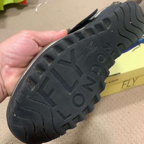 Fly London Yag metallic wedge - Picture 4 of 4